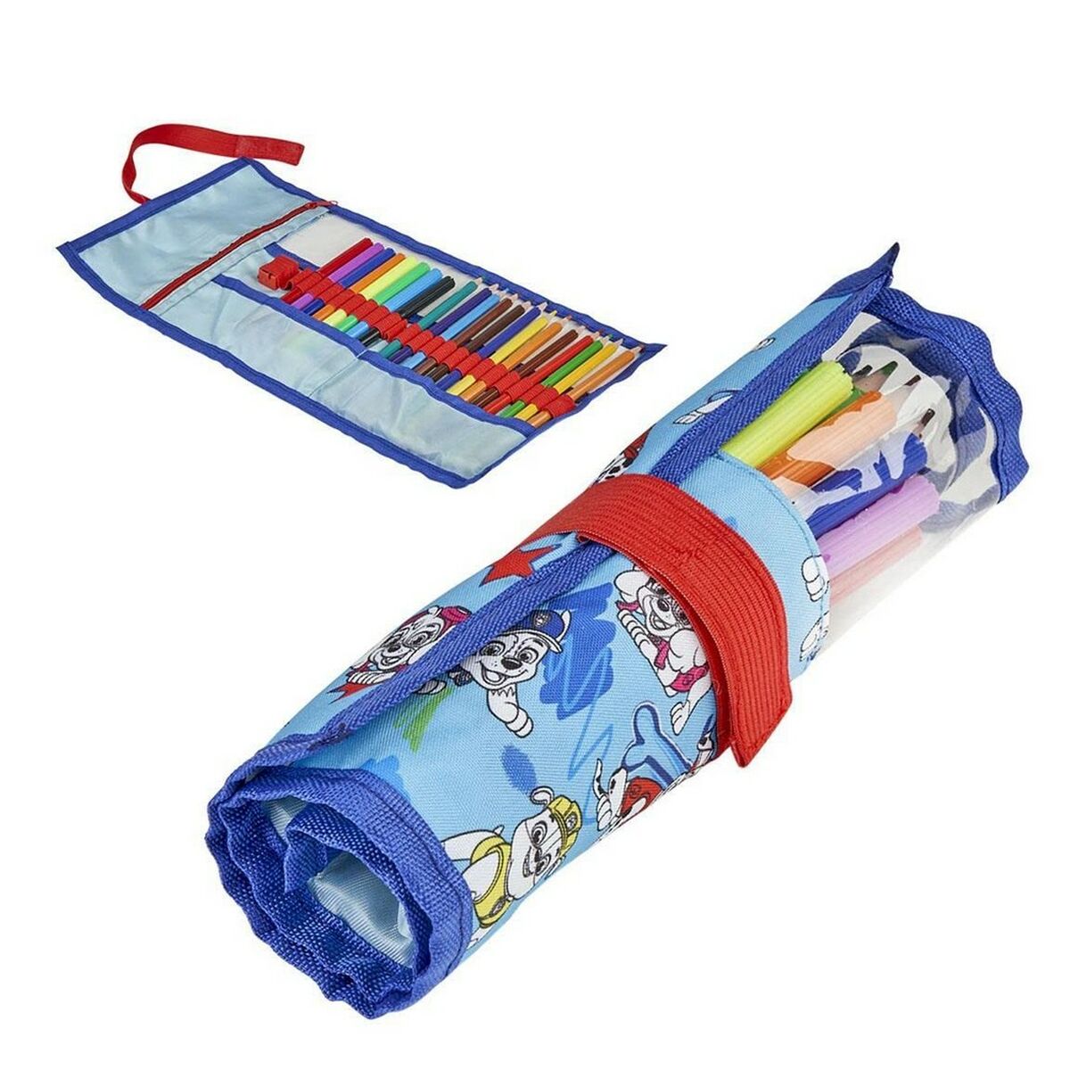 Penar cu Accesorii The Paw Patrol (22 pcs) - Birou și papetărie, Material școlar și educațional