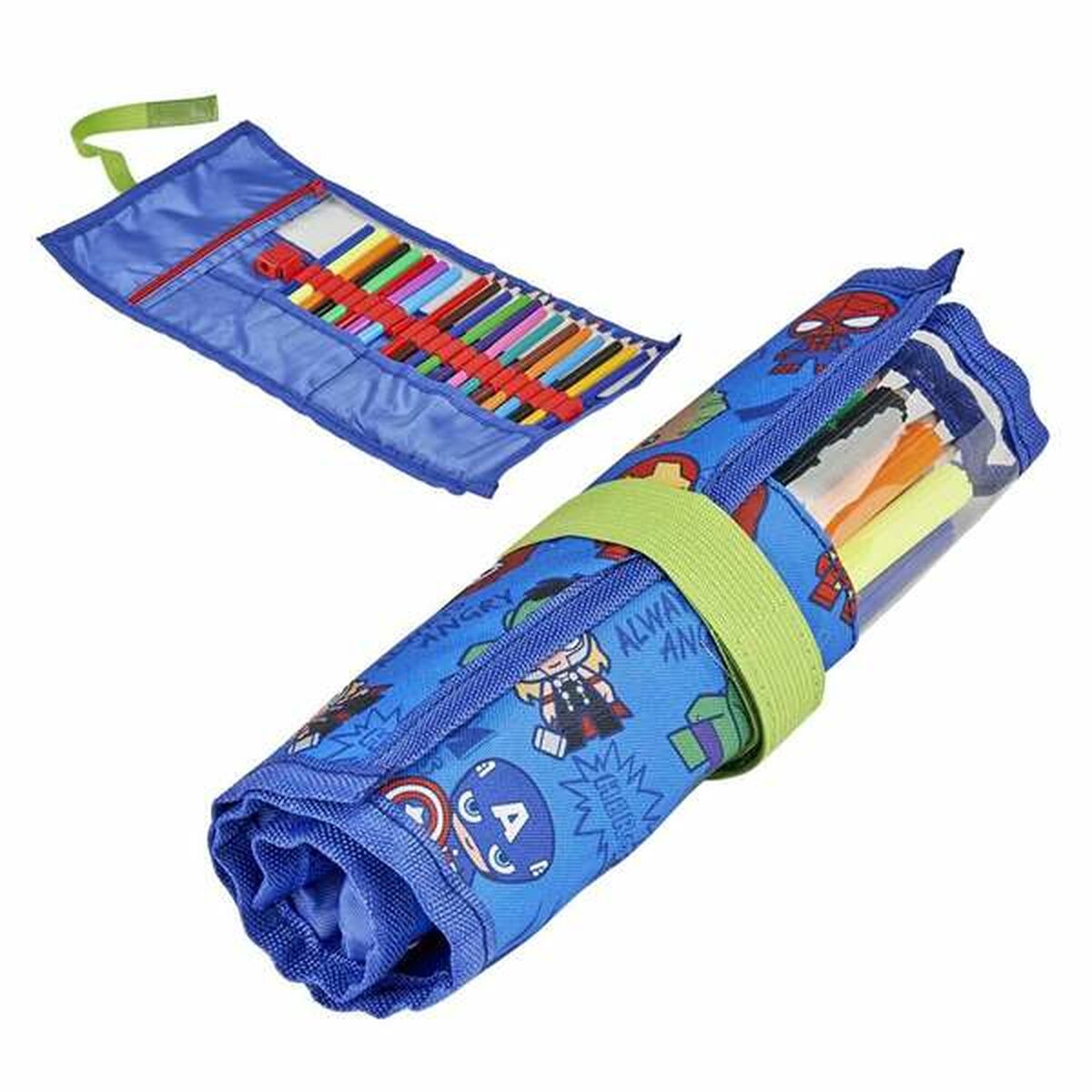 Penar cu Accesorii The Avengers (22 pcs) - Birou și papetărie, Material școlar și educațional