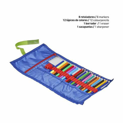 Penar cu Accesorii The Avengers (22 pcs) - Birou și papetărie, Material școlar și educațional