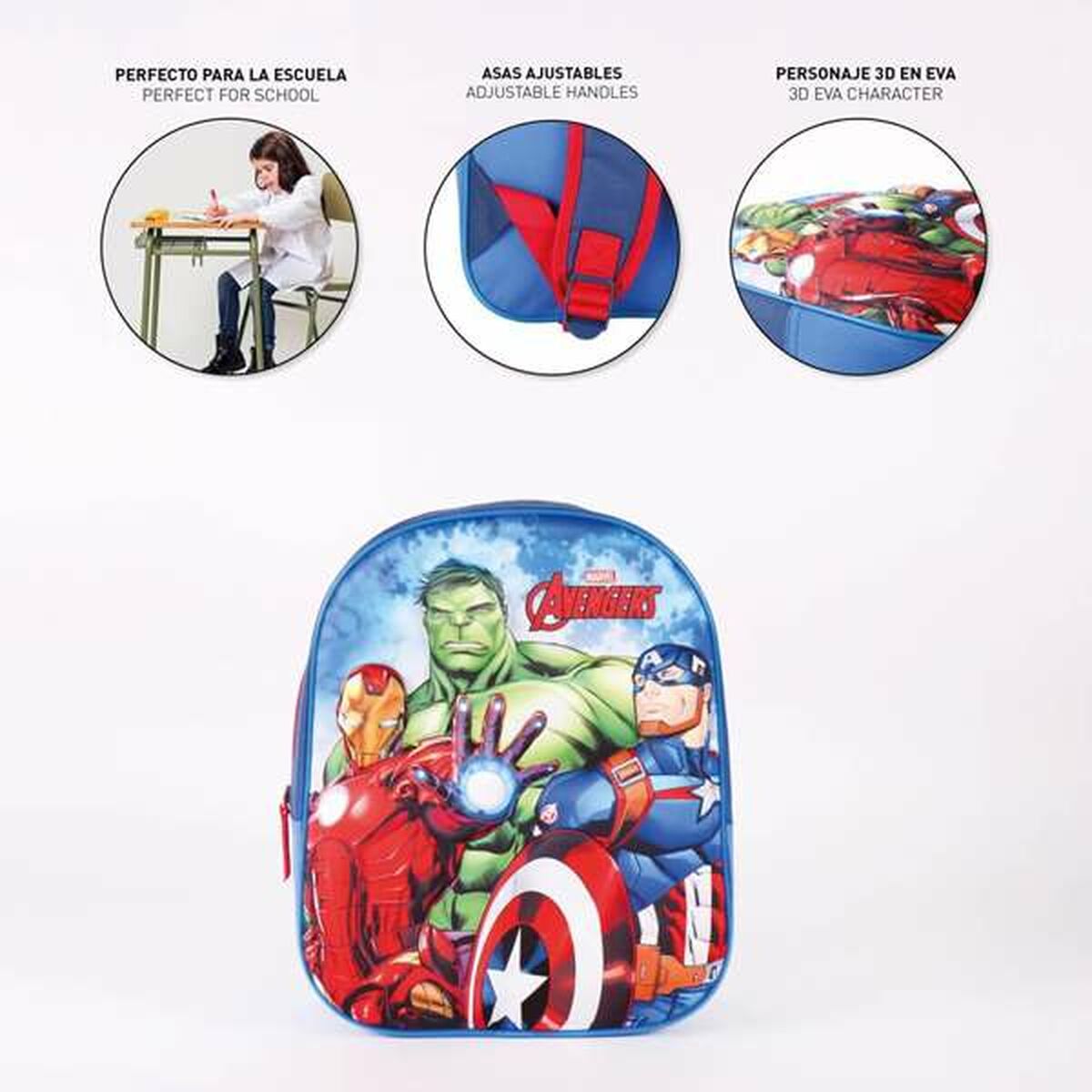Ghiozdan The Avengers - Birou și papetărie, Material școlar și educațional