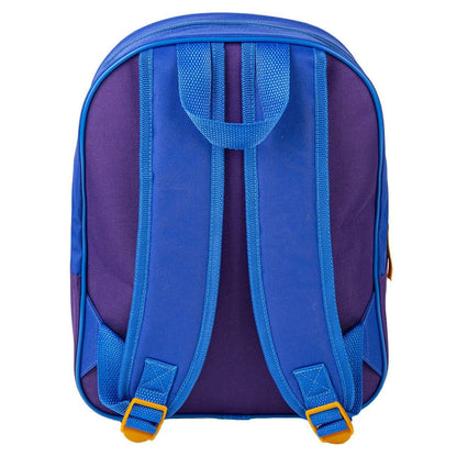 Ghiozdan 3D Sonic Portocaliu Albastru 25 x 31 x 9 cm - Birou și papetărie, Material școlar și educațional