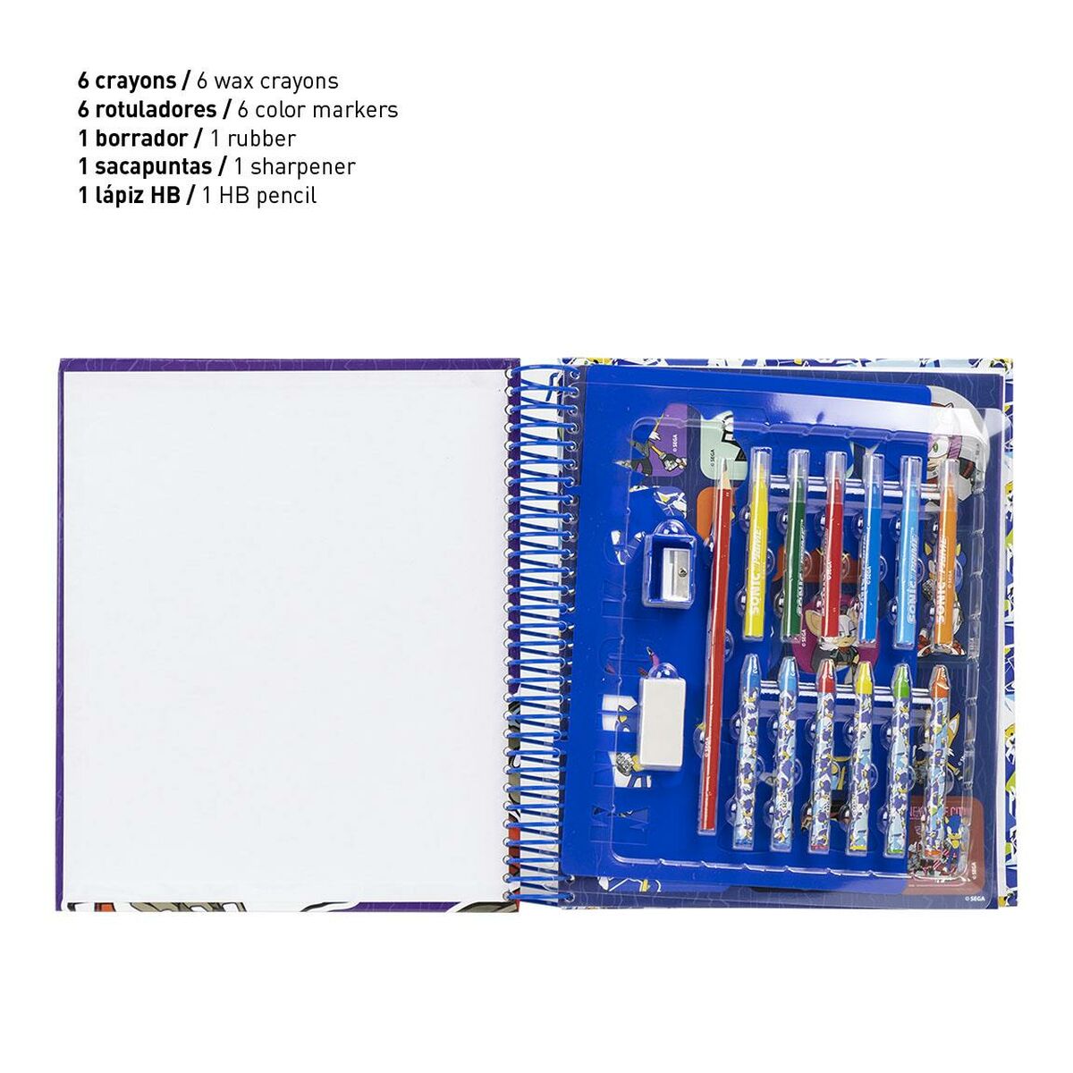 Set pentru desen Sonic - Birou și papetărie, Arte și Meserii