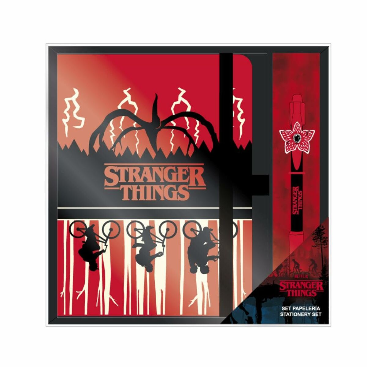 Set de Papetărie Stranger Things 390 g 2 Piese - Birou și papetărie, Material școlar și educațional