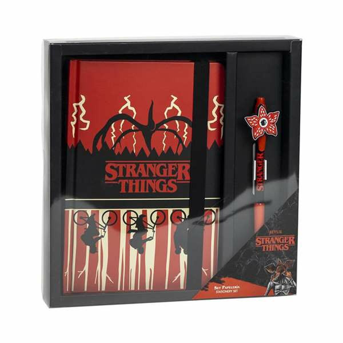 Set de Papetărie Stranger Things 390 g 2 Piese - Birou și papetărie, Material școlar și educațional