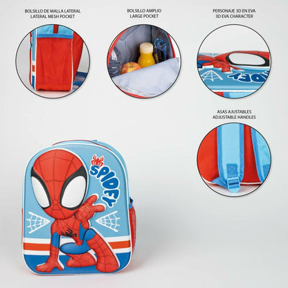 Rucsac pentru Copii 3D Spidey Albastru - Birou și papetărie, Material școlar și educațional