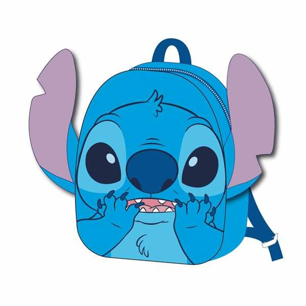 Ghiozdan Stitch Albastru 18 x 22 x 8 cm - Birou și papetărie, Material școlar și educațional
