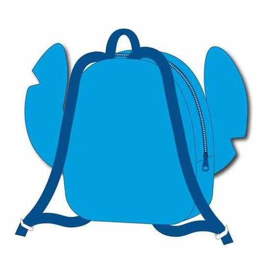 Ghiozdan Stitch Stitch Blue 18 x 22 x 8 cm - Birou și papetărie, Material școlar și educațional