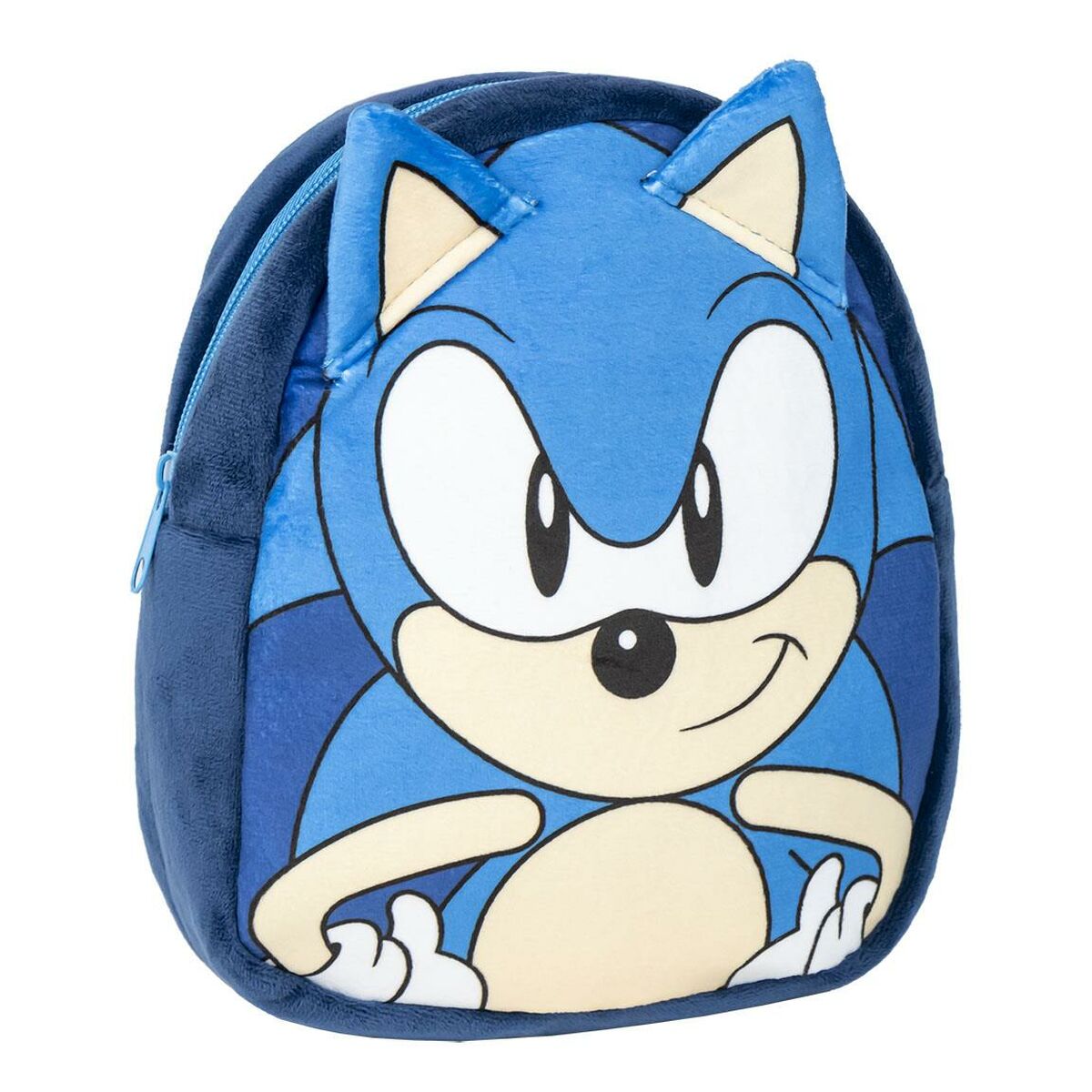 Ghiozdan Sonic Albastru 18 x 22 x 8 cm - Birou și papetărie, Material școlar și educațional