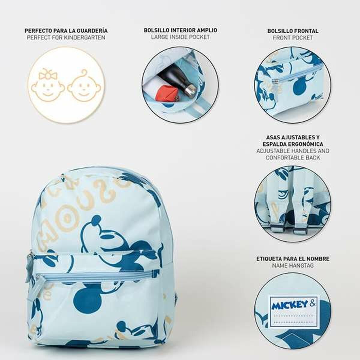 Ghiozdan Mickey Mouse - Birou și papetărie, Material școlar și educațional