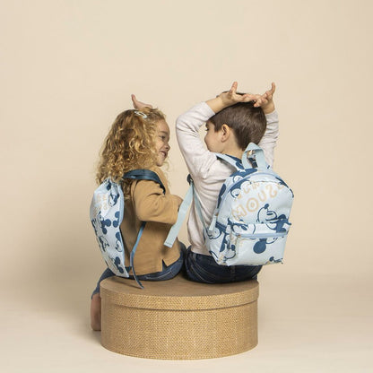 Geantă rucsac pentru copii Mickey Mouse Albastru 27 x 33 cm - Birou și papetărie, Material școlar și educațional