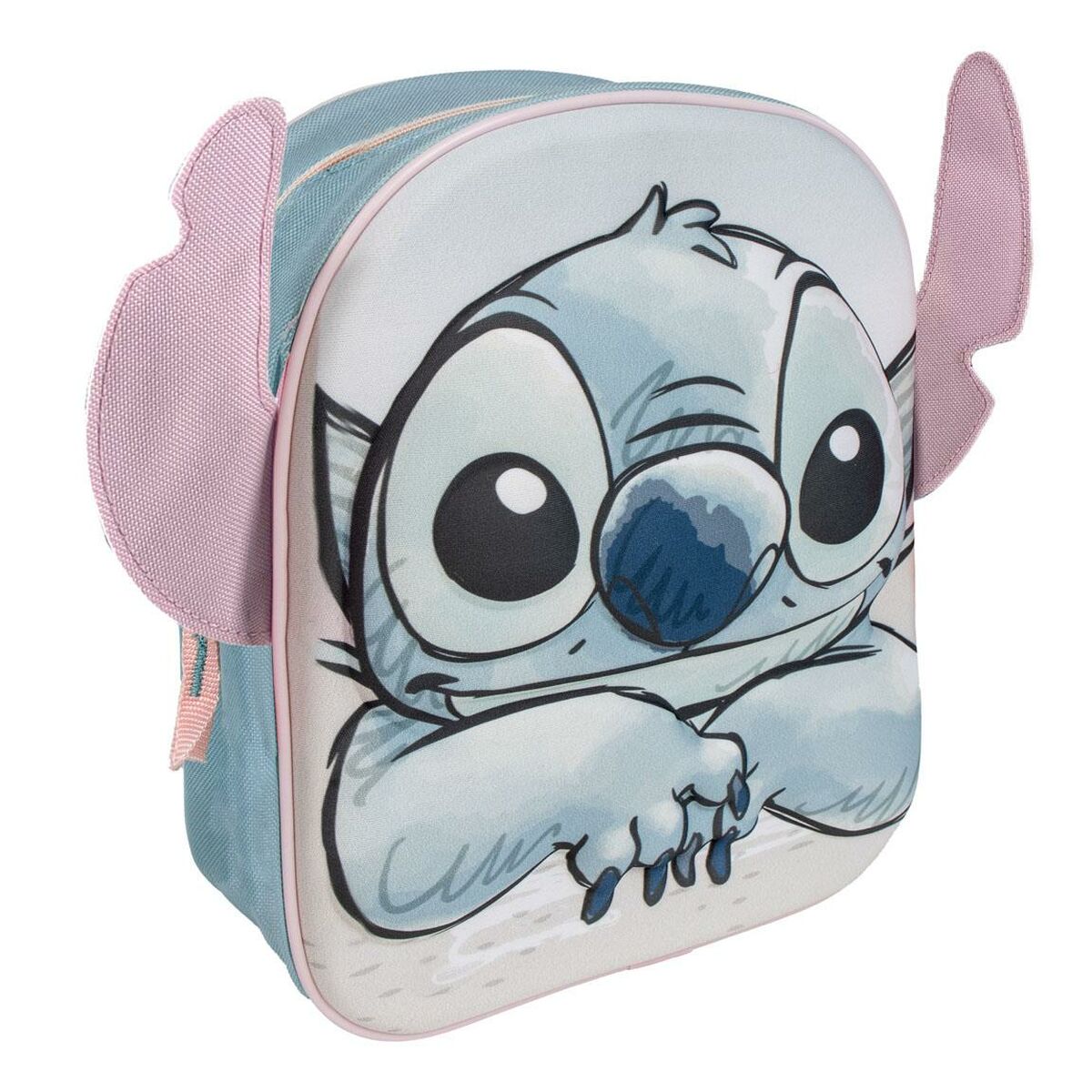 Ghiozdan Stitch Albastru deschis 22 x 27 x 10 cm - Birou și papetărie, Material școlar și educațional