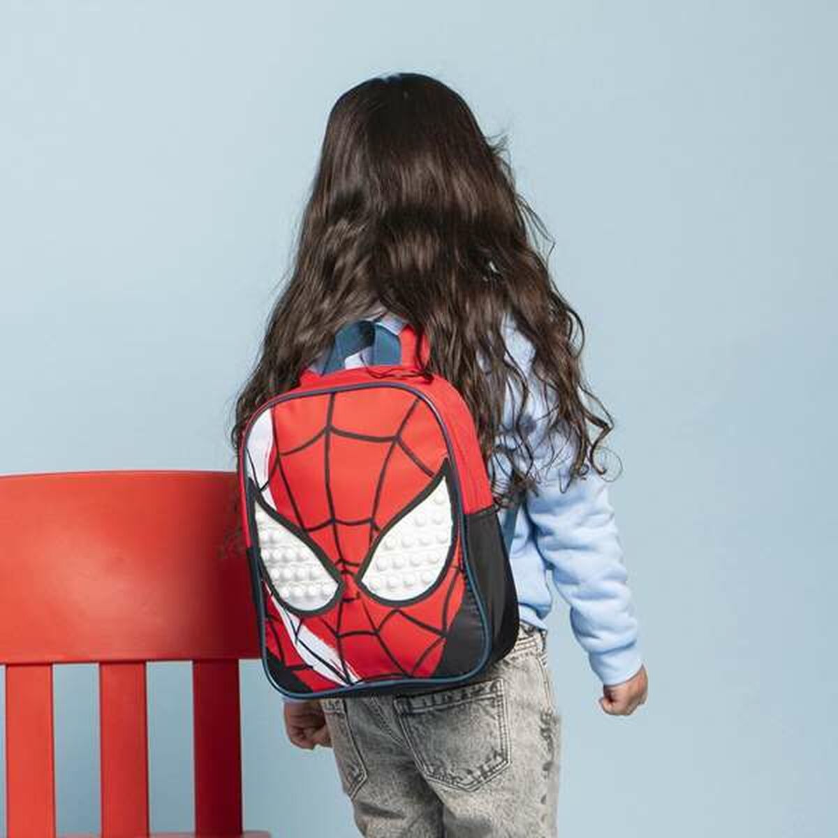 Ghiozdan Spider-Man Roșu 21,7 x 28,0 x 9,0 cm - Birou și papetărie, Material școlar și educațional
