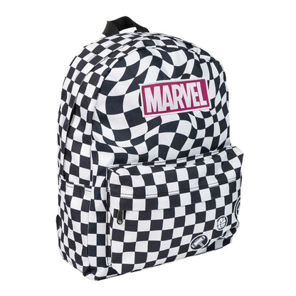 Ghiozdan Marvel Negru 32 x 12 x 42 cm - Birou și papetărie, Material școlar și educațional
