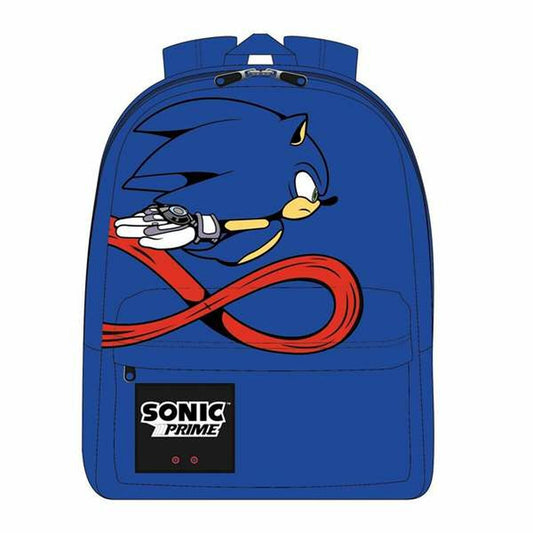 Ghiozdan Sonic Blue - Birou și papetărie, Material școlar și educațional