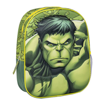 Ghiozdan The Avengers Verde 25 x 31 x 10 cm - Birou și papetărie, Material școlar și educațional
