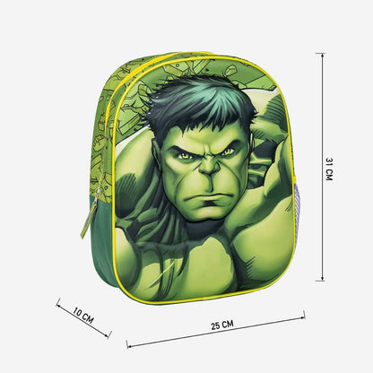 Ghiozdan The Avengers Verde 25 x 31 x 10 cm - Birou și papetărie, Material școlar și educațional