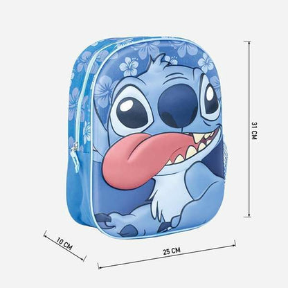 Ghiozdan 3D Stitch - Birou și papetărie, Material școlar și educațional