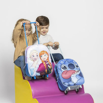 Ghiozdan 3D cu Roți Stitch - Birou și papetărie, Material școlar și educațional