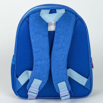 Ghiozdan Stitch Albastru 25 x 30 x 10 cm - Birou și papetărie, Material școlar și educațional