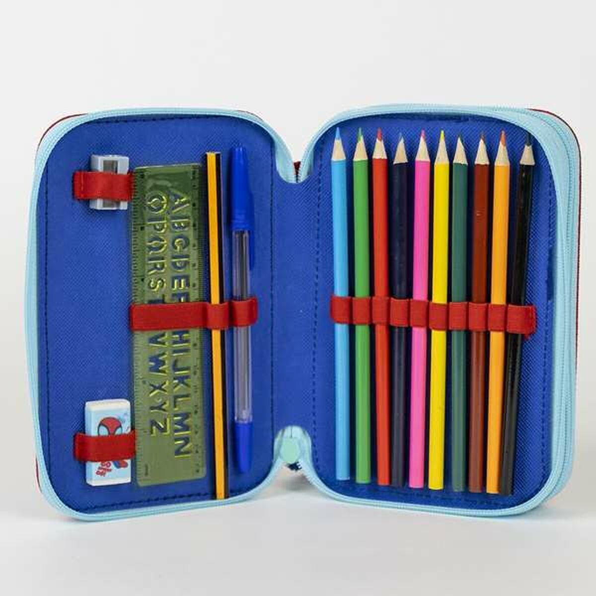 Penar Școlar Spidey Albastru 12,5 x 19,5 x 4,5 cm - Birou și papetărie, Material școlar și educațional