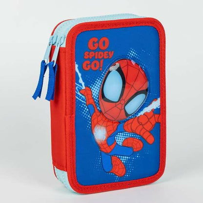 Penar Școlar Spidey Albastru 12,5 x 19,5 x 4,5 cm - Birou și papetărie, Material școlar și educațional