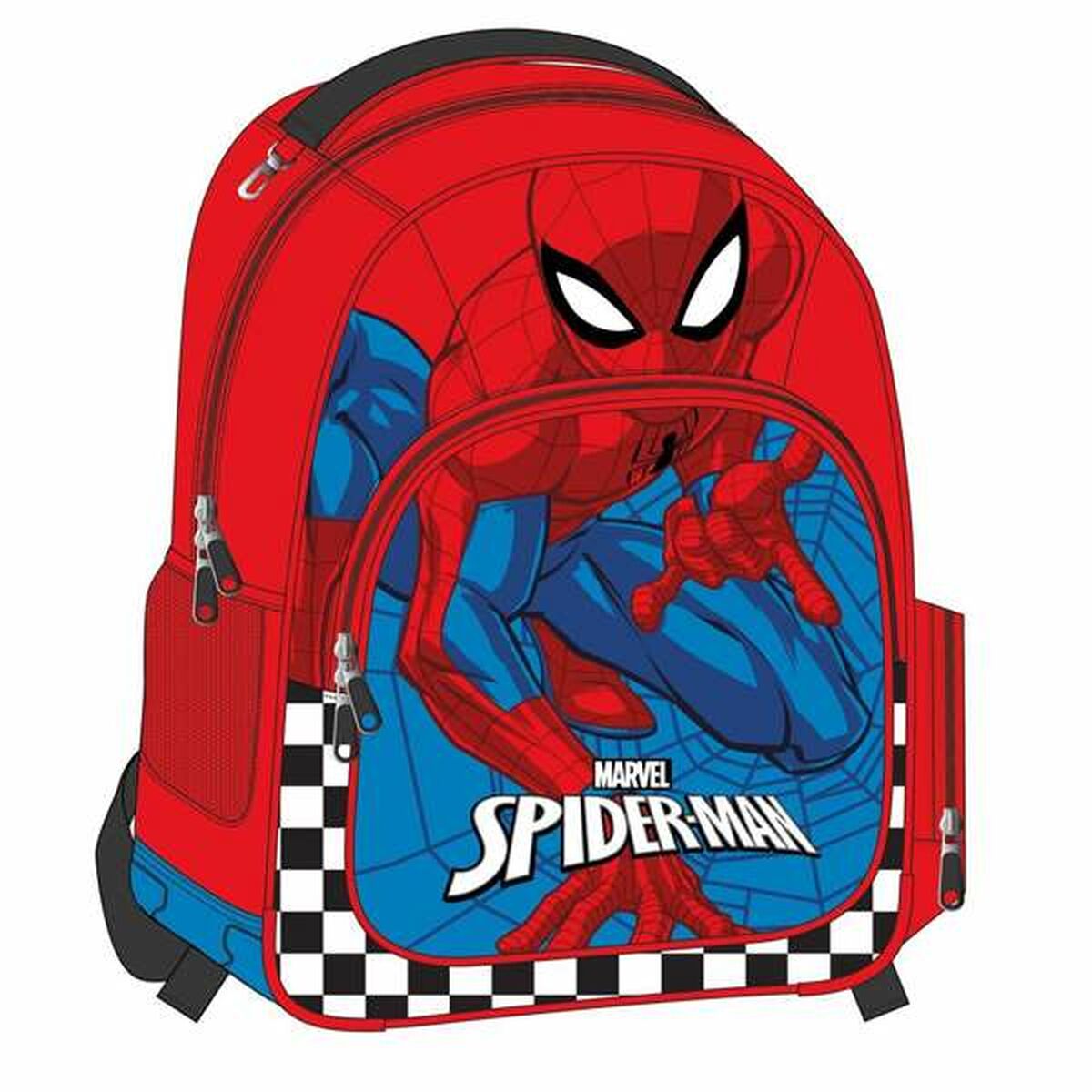 Ghiozdan Spider-Man Roșu 32 x 15 x 42 cm - Birou și papetărie, Material școlar și educațional