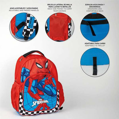 Ghiozdan Spider-Man Roșu 32 x 15 x 42 cm - Birou și papetărie, Material școlar și educațional