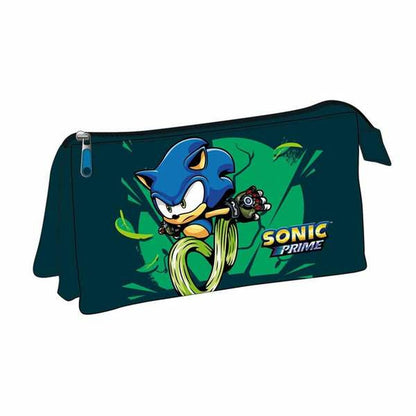 Penar triplu Sonic Albastru închis 11,5 x 2 x 22,5 cm - Birou și papetărie, Material școlar și educațional