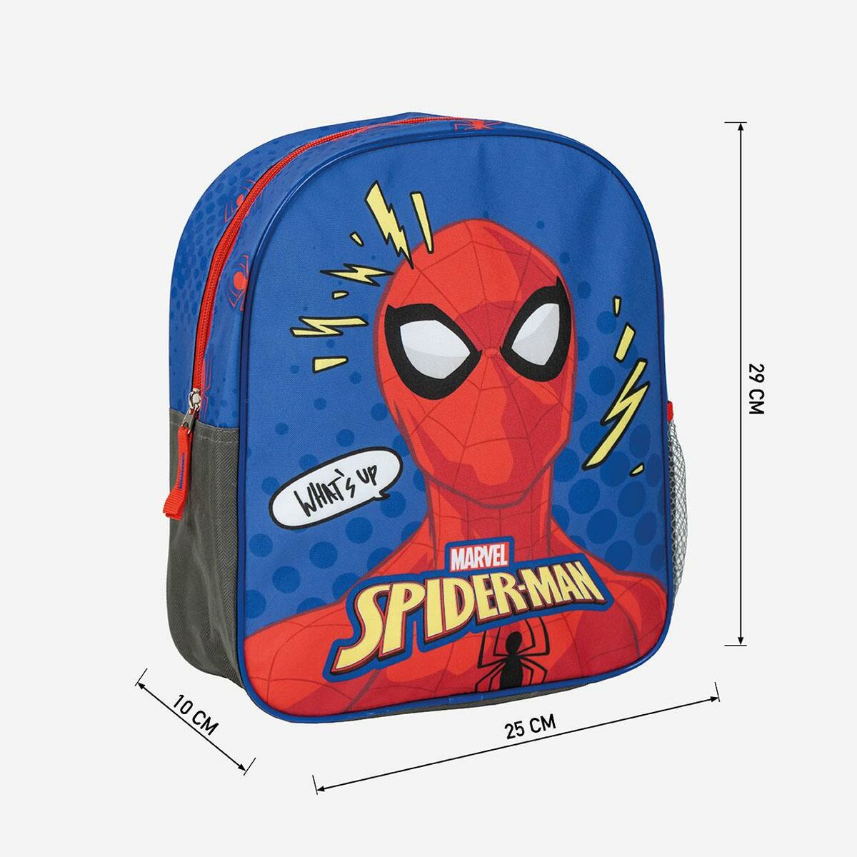 Ghiozdan Spider-Man Albastru 8,0 x 30,0 x 25,0 cm - Birou și papetărie, Material școlar și educațional