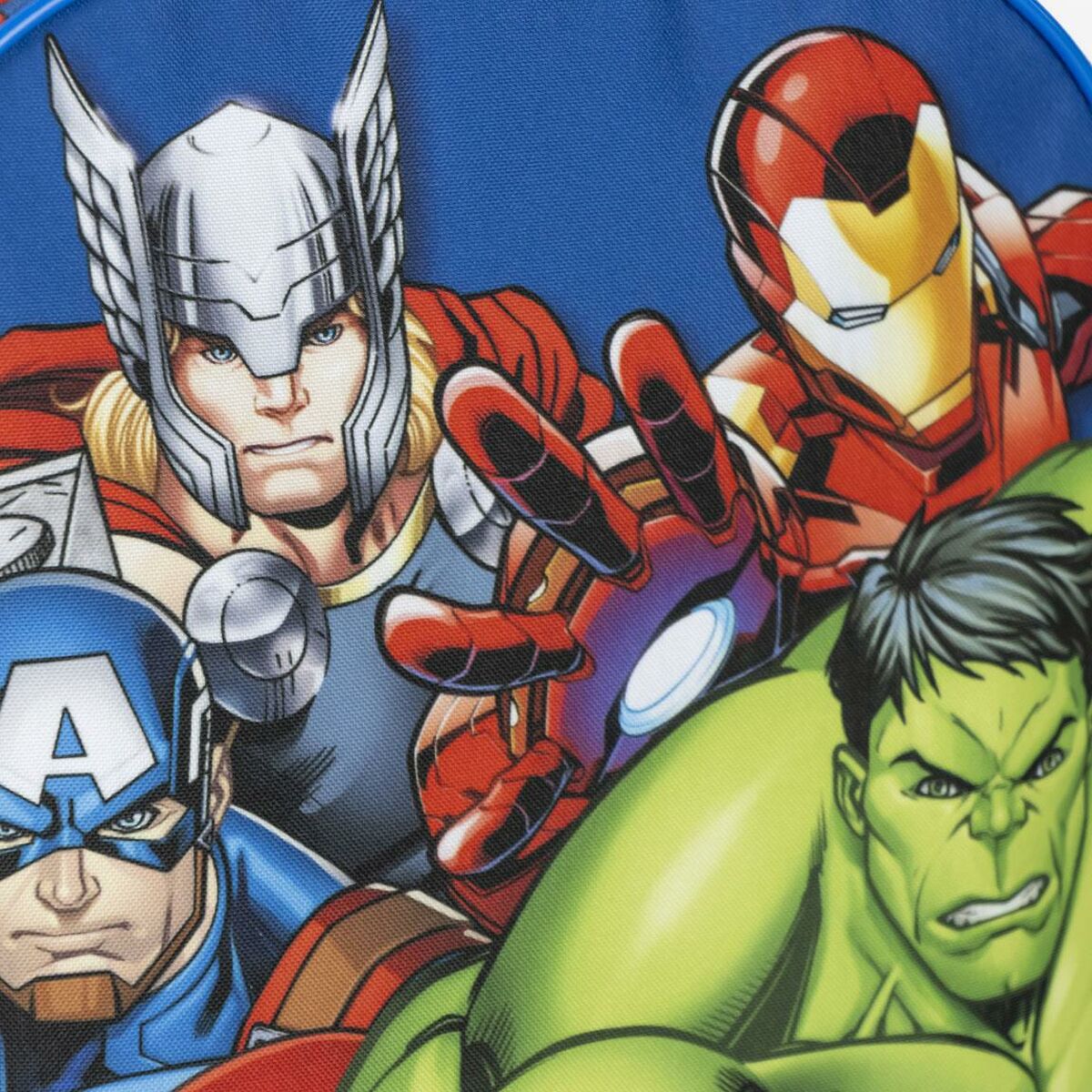 Ghiozdan The Avengers Albastru 25,0 x 20,0 x 30,0 cm - Birou și papetărie, Material școlar și educațional