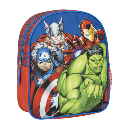 Ghiozdan The Avengers Albastru 25,0 x 20,0 x 30,0 cm - Birou și papetărie, Material școlar și educațional