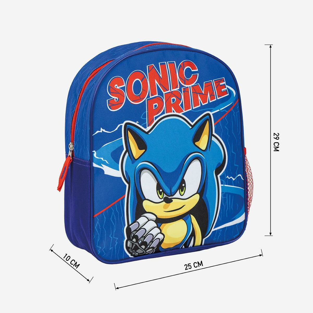 Ghiozdan Sonic Albastru 25,0 x 30,0 x 29,0 cm - Birou și papetărie, Material școlar și educațional