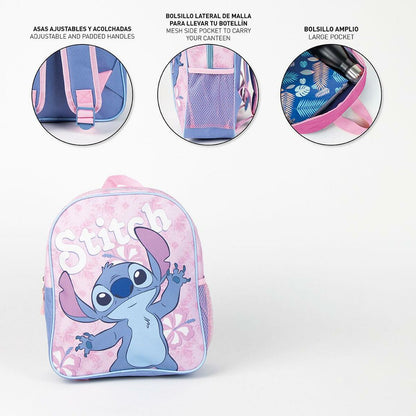 Ghiozdan Stitch Roz 25 x 20 x 30 cm - Birou și papetărie, Material școlar și educațional