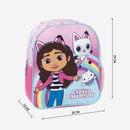 Ghiozdan Gabby's Dollhouse Roz 25,0 x 20,0 x 30,0 cm - Birou și papetărie, Material școlar și educațional