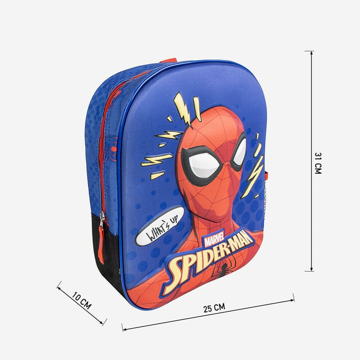 Ghiozdan Spider-Man Albastru 8 X 32 X 26 CM - Birou și papetărie, Material școlar și educațional
