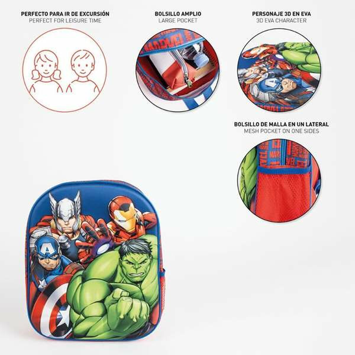 Ghiozdan The Avengers - Birou și papetărie, Material școlar și educațional