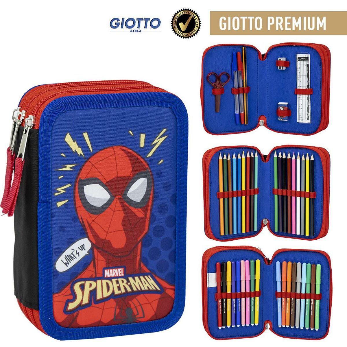 Penar Triplu Spider-Man - Birou și papetărie, Material școlar și educațional