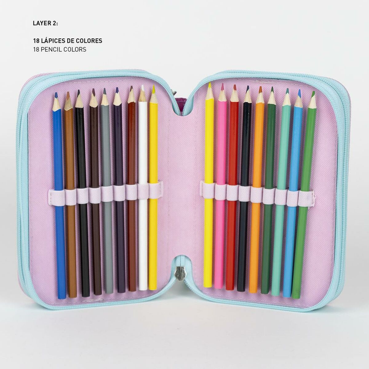 Penar Triplu Gabby's Dollhouse - Birou și papetărie, Material școlar și educațional