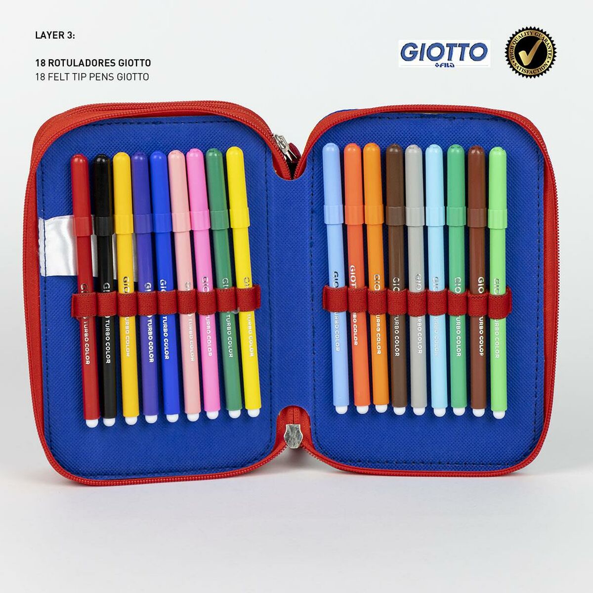 Penar Triplu The Paw Patrol Albastru 12,5 x 6,5 x 19,5 cm - Birou și papetărie, Material școlar și educațional