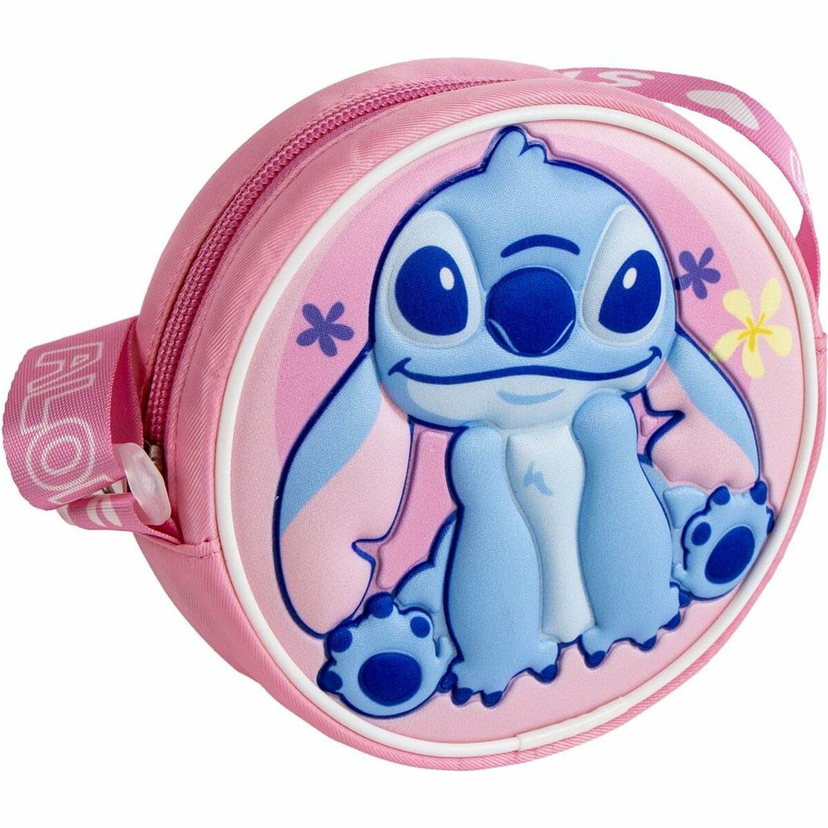 Geantă Bandulieră Stitch Roz 13 x 13 x 4 cm - Bagaje, Genți de mână