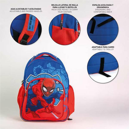 Ghiozdan Spider-Man Albastru - Birou și papetărie, Material școlar și educațional