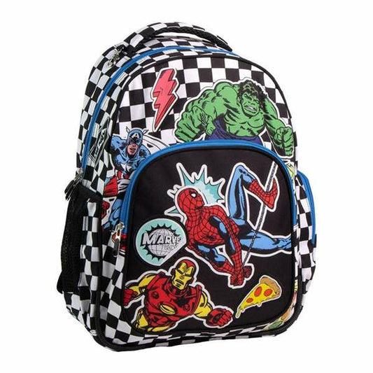 Ghiozdan The Avengers Negru - Birou și papetărie, Material școlar și educațional