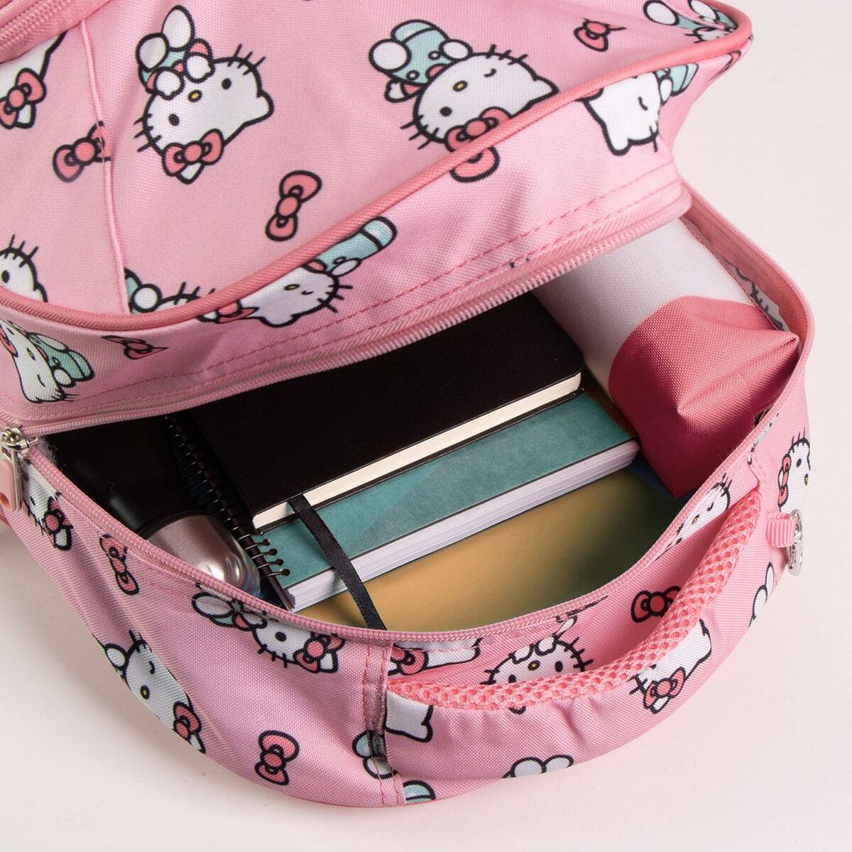 Ghiozdan Hello Kitty Roz 32 x 42 x 20 cm - Birou și papetărie, Material școlar și educațional