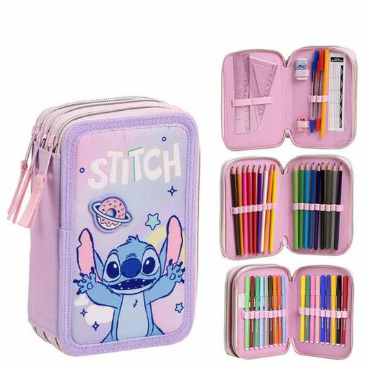 Penar Stitch Liliachiu 12,5 x 6,5 x 19,5 cm - Birou și papetărie, Material școlar și educațional