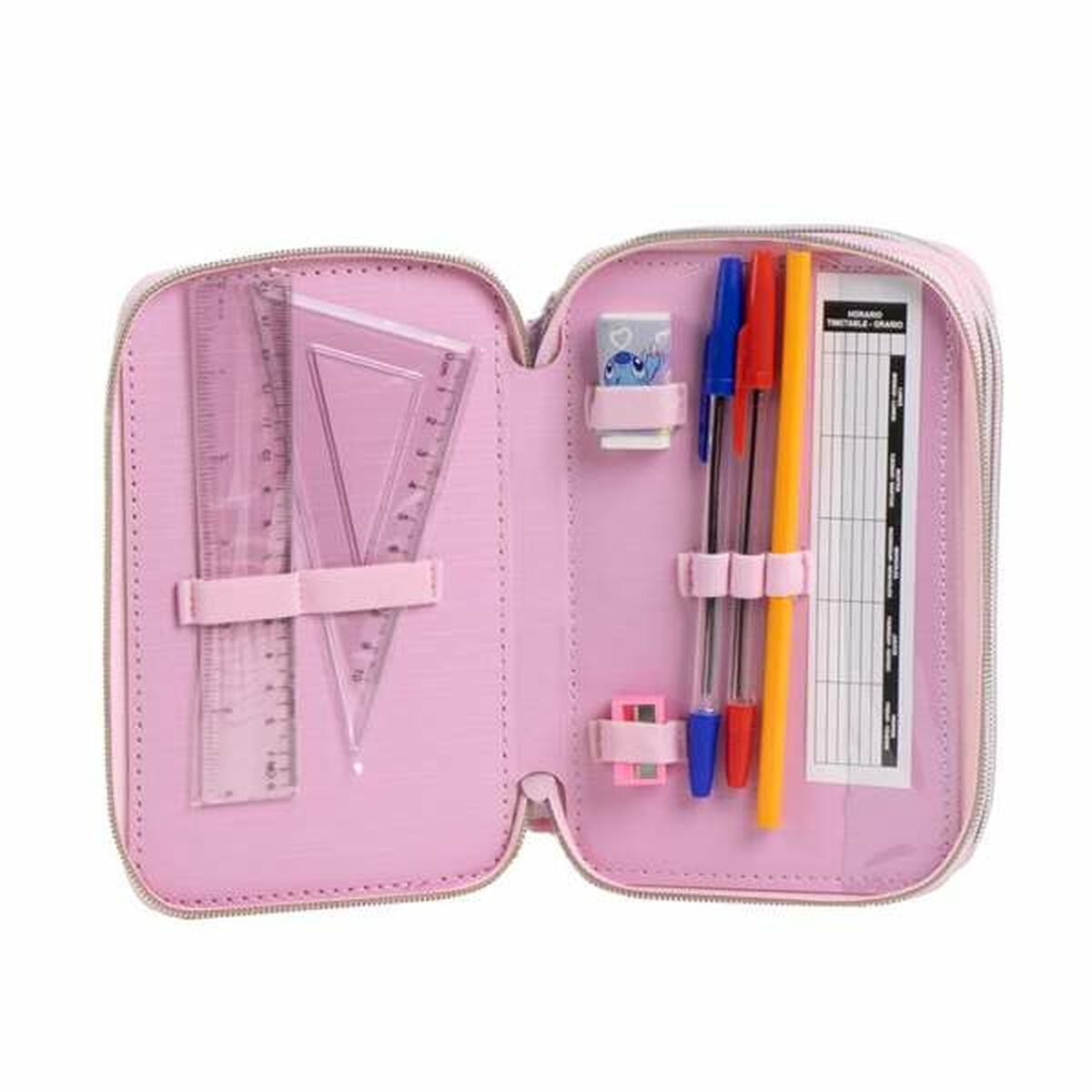 Penar Stitch Liliachiu 12,5 x 6,5 x 19,5 cm - Birou și papetărie, Material școlar și educațional
