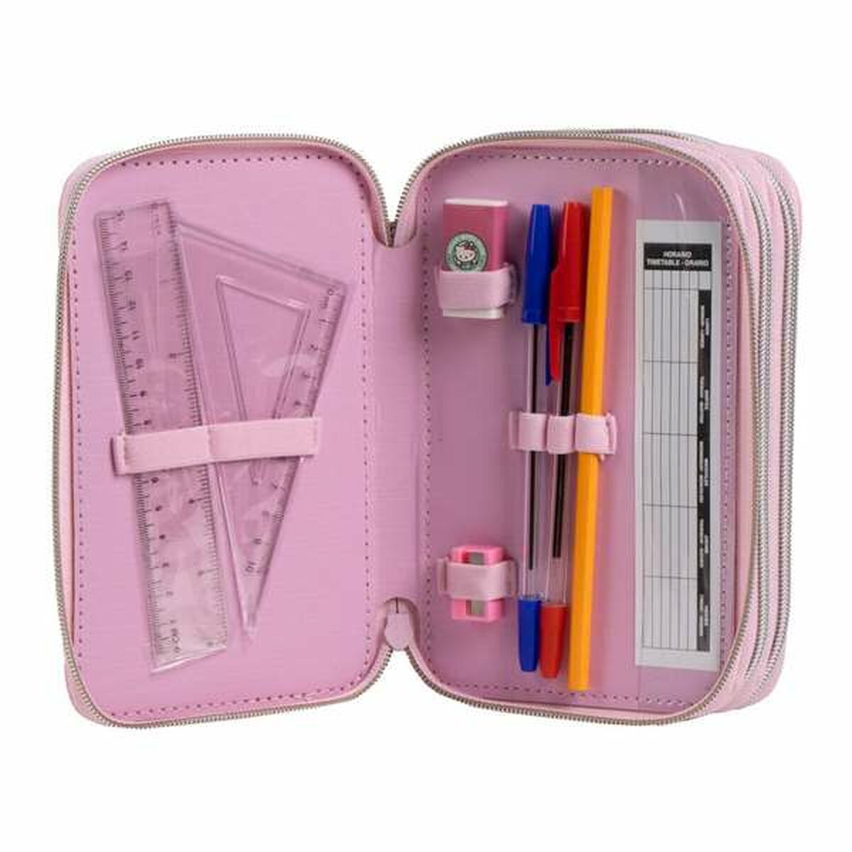 Penar Hello Kitty Roz 12,5 x 6,5 x 19,5 cm - Birou și papetărie, Material școlar și educațional