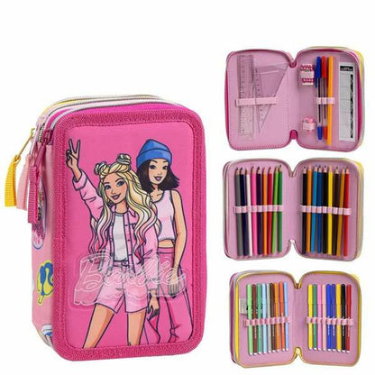 Penar Barbie Fucsia 12,5 x 6,5 x 19,5 cm - Birou și papetărie, Material școlar și educațional