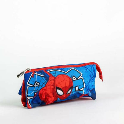 Geantă Universală Spider-Man Albastru 2,2 x 1,1 x 22,5 cm - Birou și papetărie, Material școlar și educațional