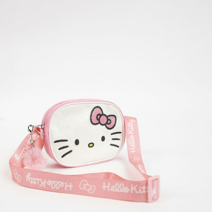 Geantă Bandulieră Hello Kitty Roz 14,5 x 10,5 x 4,0 cm - Bagaje, Genți de mână