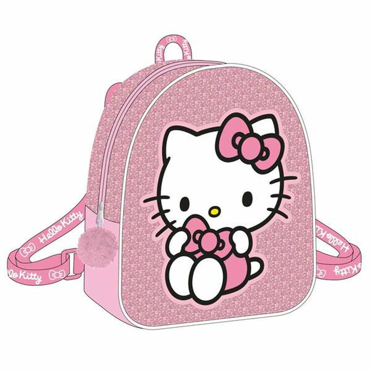 Rucsac pentru Copii Hello Kitty Roz 20,0 x 23,0 x 8,0 cm - Birou și papetărie, Material școlar și educațional